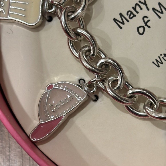 COPY - Hallmark the many Hats of Mom charm Bracelet silver tone chef nurse coach - Picture 10 of 10